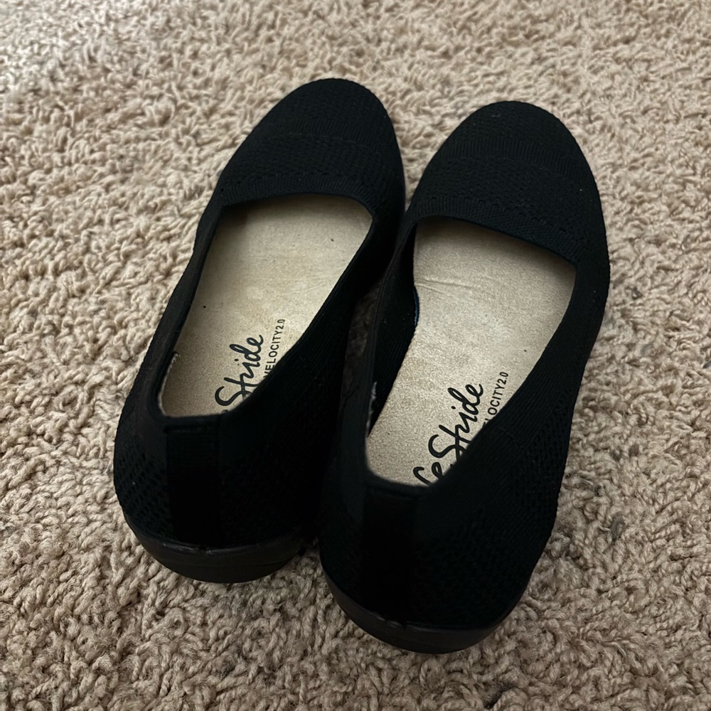 Black dress shoes. Never worn.